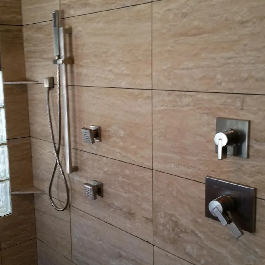 Shower fixture installation for Water Heater Replacement in Pittstown